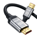 8K HDMI 2.1 Cable 6ft 2-Pack, 48Gbps 8K@60Hz 4K@120Hz HDMI Cord for PS5 Xbox Gaming Monitor TV
