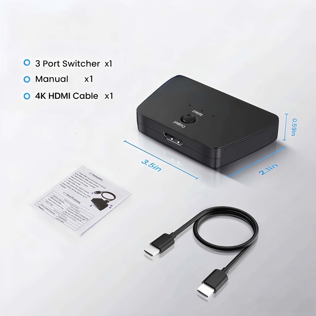 HDMI Switch 3 in 1 Out