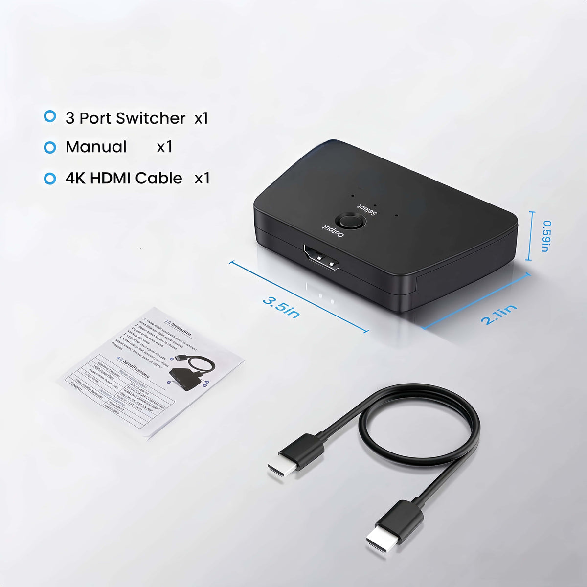HDMI Switch 3 in 1 Out