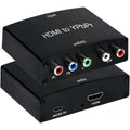 HDMI to YPbPr Component Converter 1080P 60Hz, HDMI to 5RCA RGB YPbPr + R/L Stereo Audio Adapter for HDMI Source to Old Component TV Projector